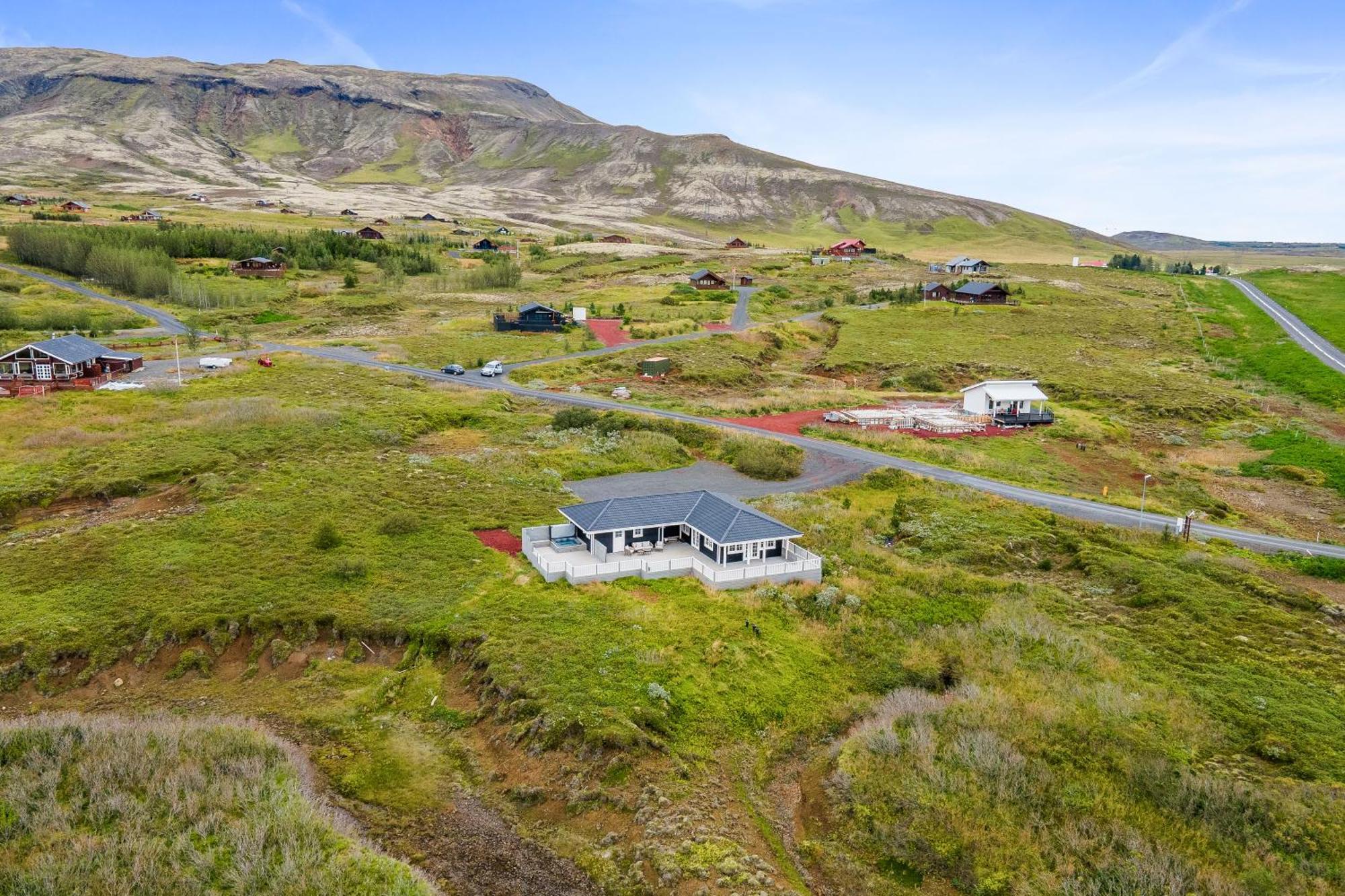 Venture Vacations-Golden Circle Hot Tub Cabin Selfoss Exterior foto